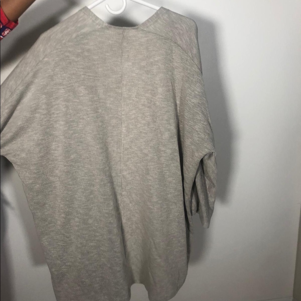 Draping sweater